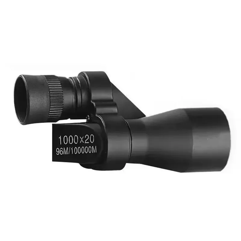 1000x20 High Magnification Portable Mini Monocular Telescope - HD Zoom Optics Waterproof for Outdoor Hunting Camping Fishing
