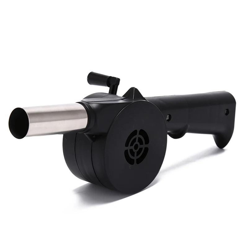 Outdoor Bbq Hand Crank Powered Fan Air Blower For Picnic Barbecue Fire Equipment