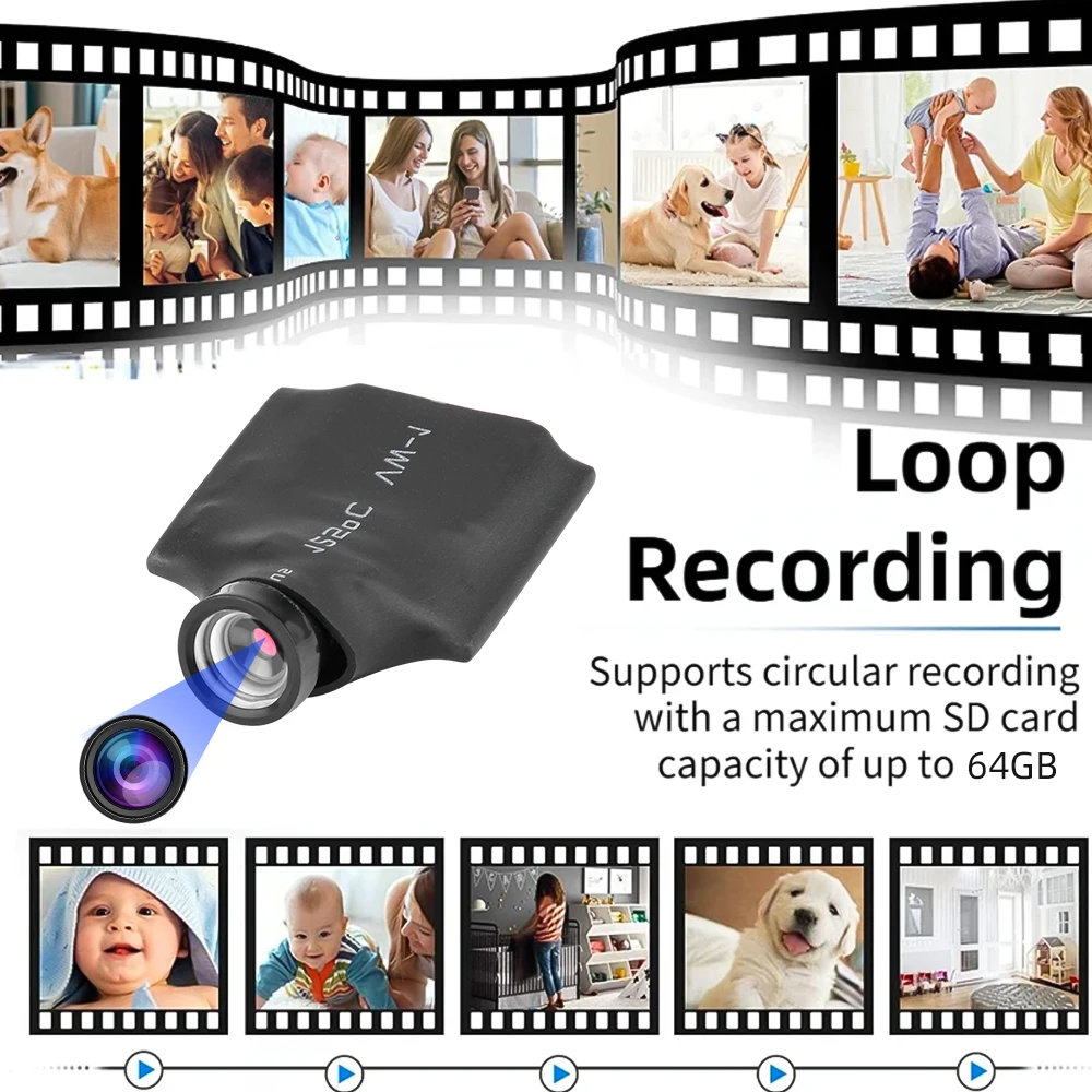 Wifi DIY IP Camera HD 1080P Video Recorders Camera 120° Wide Angle Motion Detection Home Baby Monitor Video Surveillance Cam