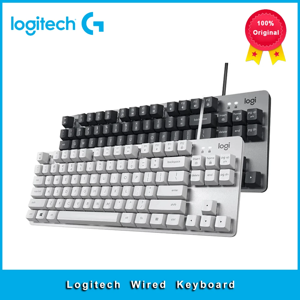 Original New Logitech K835 USB Corded Mechanical Gaming Keyboards 104 Keys For eSports PC Computer| |   - AliExpress