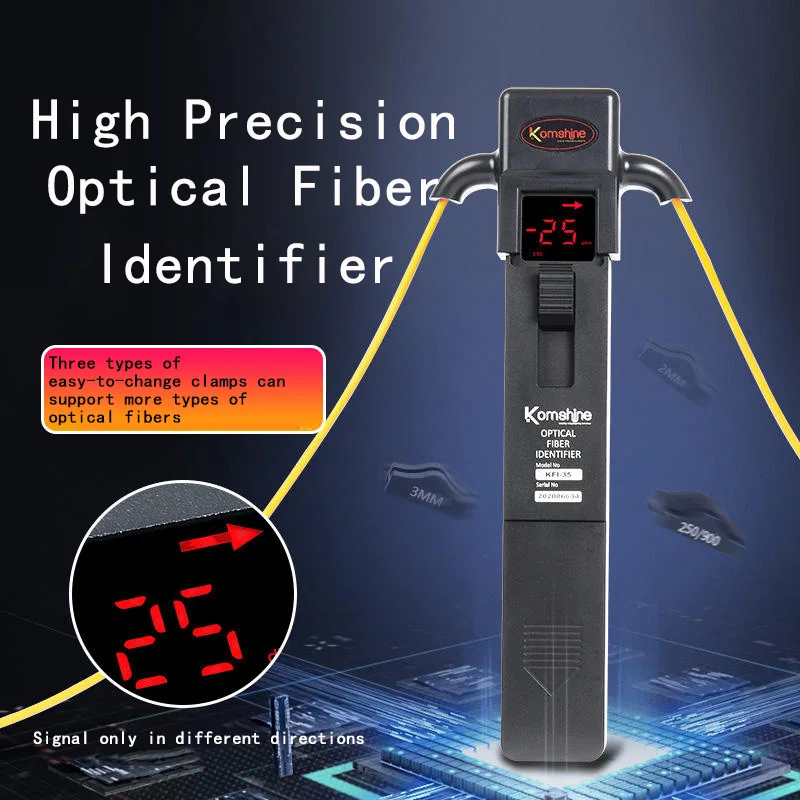 KFL-35 Optical Fiber Identifier Optical Cable Fiber Orientation Identification Power Detector Signal Direction Tester