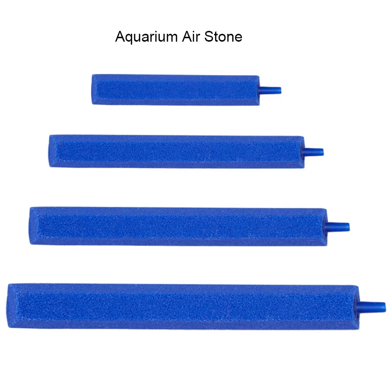 10/15/20/30cm Aquarium Air Pump Sand Stone Bubble Wall Tube Fish Tank Oxygen Pump Fresh Air Stones Bubble Bar Aerator Pump