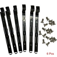 2/4/6/10Pcs Hard Disk Bracket Plastic Strip w Screws for DS-9016HF 9116 9664 for Haikang Plug/Drawing Type Drive Holder Adapter