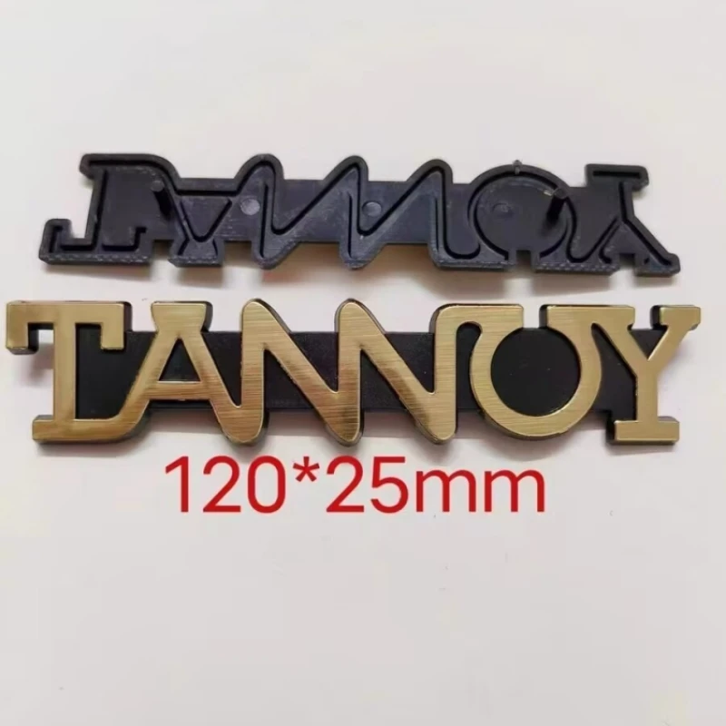 Новинка, 2 шт., 5 шт., пластиковый логотип TANNOY, Стайлинг автомобиля, Hi-Fi динамик, аудиодинамик, значок, стерео, эмблема, наклейка, украшение, аксессуары