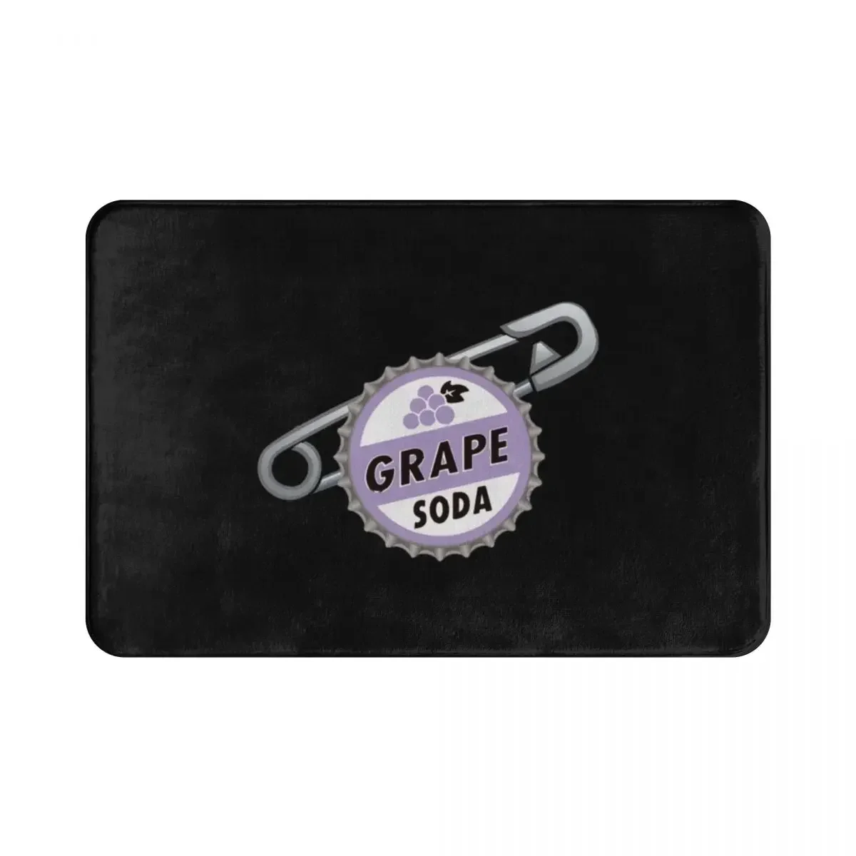 Grape Soda Pin Polyester Doormat Rug carpet Mat Footpad Anti-slip Cushion Corridor Entrance Kitchen Bedroom balcony toilet