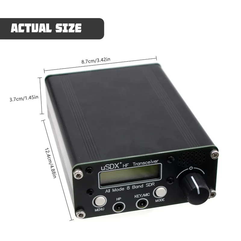 V2 8 band sdr full mode hf ssb qrp transceiver upgrade version