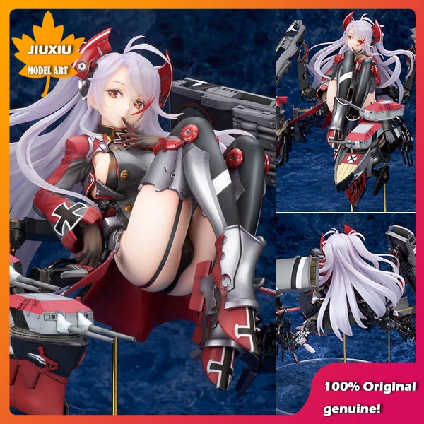 

100% Original:Game Azur Lane Prinz Eugen 27cm PVC Action Figure Anime Figure Model Toys Figure Collection Doll Gift