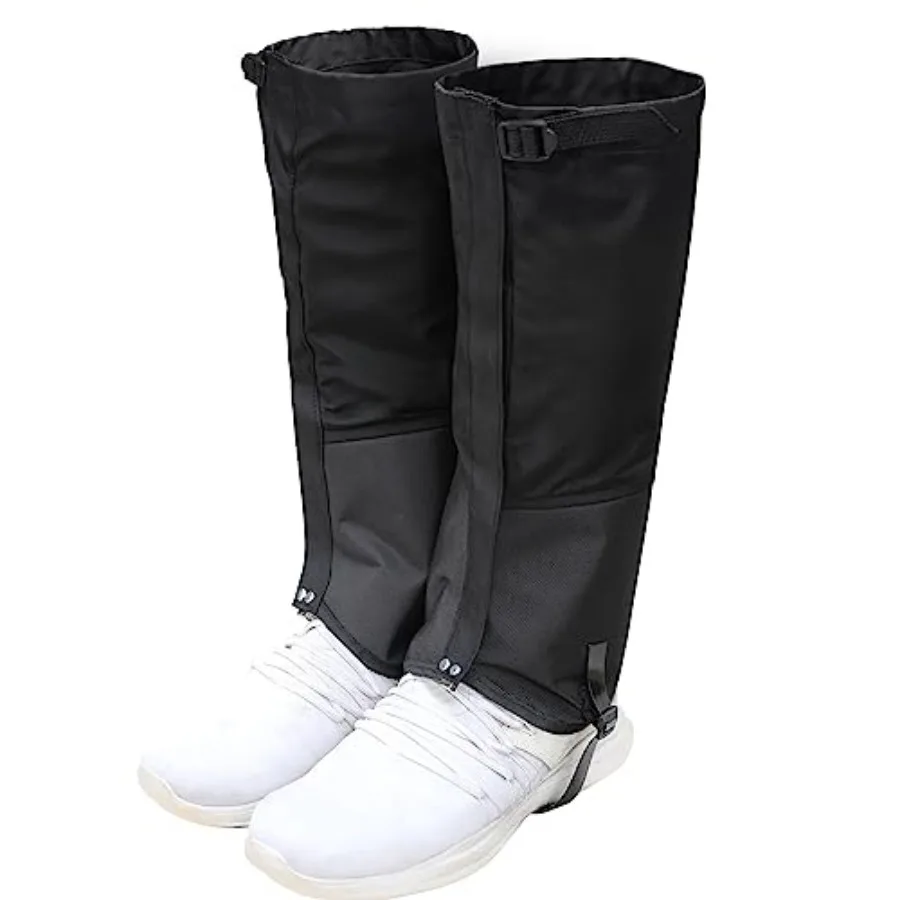 

Trimmer Brush Leg Gaiters-Waterproof Leg Guards for Trimming-Adjustable Lawn Care Leg Protection for Men and Women
