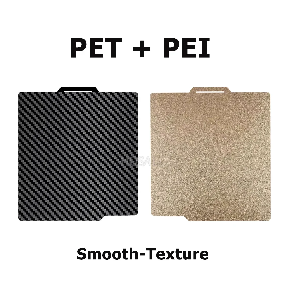 257x257 Mm Doppelseitige Magnet-Druckplatte Für Bambulab – PEO (Diamant) & PET (Carbon) – Für P1P/P1S/X1/X1C/A1