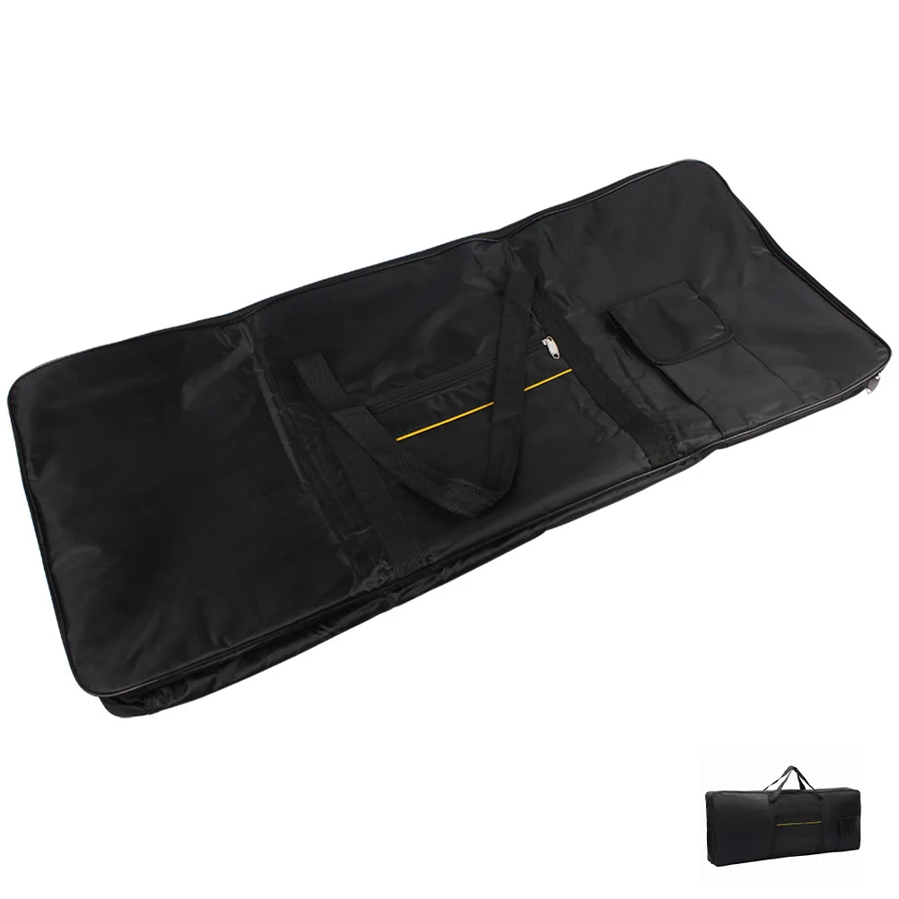 

Waterproof 61-Keys Electronic Keyboard Bag Durable Oxford Cloth Portable Storage Organizer Adjustable Shoulder Strap