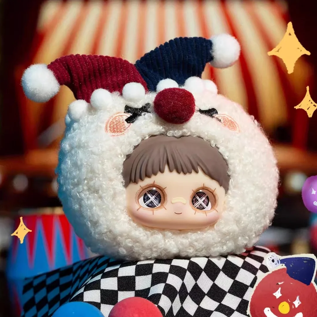 ตุ๊กตาไวนิล Maymei Crazy Circus Series กล่องสุ่มลาย Kawaii ตุ๊กตาห้อยคอ ของเล่นสุดฮิต กล่องสุ่ม ของขวัญวันเกิดสำหรับเด็กผู้หญิง
