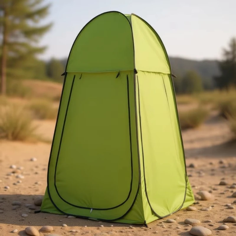 Portable shower tent 7ft instant pop-up single room outdoor camping tent suitable for beach fishing