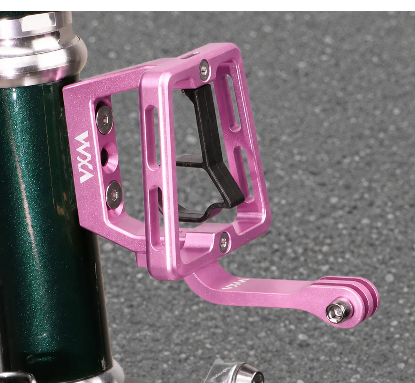 VXM Faltbares Fahrrad, Schweinsnase-Frontablage, Rhinoceros-Tasche, CNC, geeignet für kleine Kleidungsstücke und große Reihen, P8 Java Neo – Detail 15