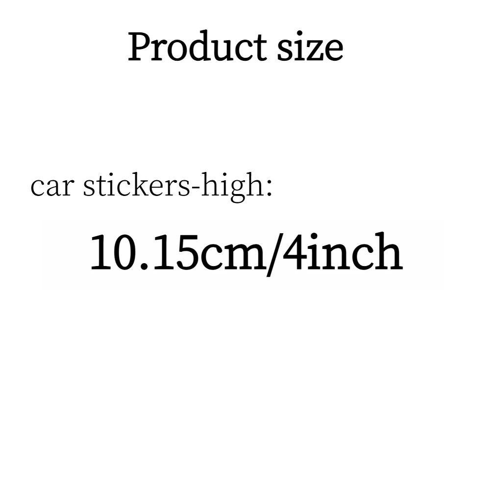 Carlota Swimsuit Smile 2D Flat Vinyl Car Decal 4in Weatherproof Sticker for Auto Window Body Exterior Decor