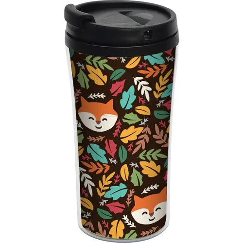 Allmug Inner-Outer Plastic Thermos-Autumn And Fox