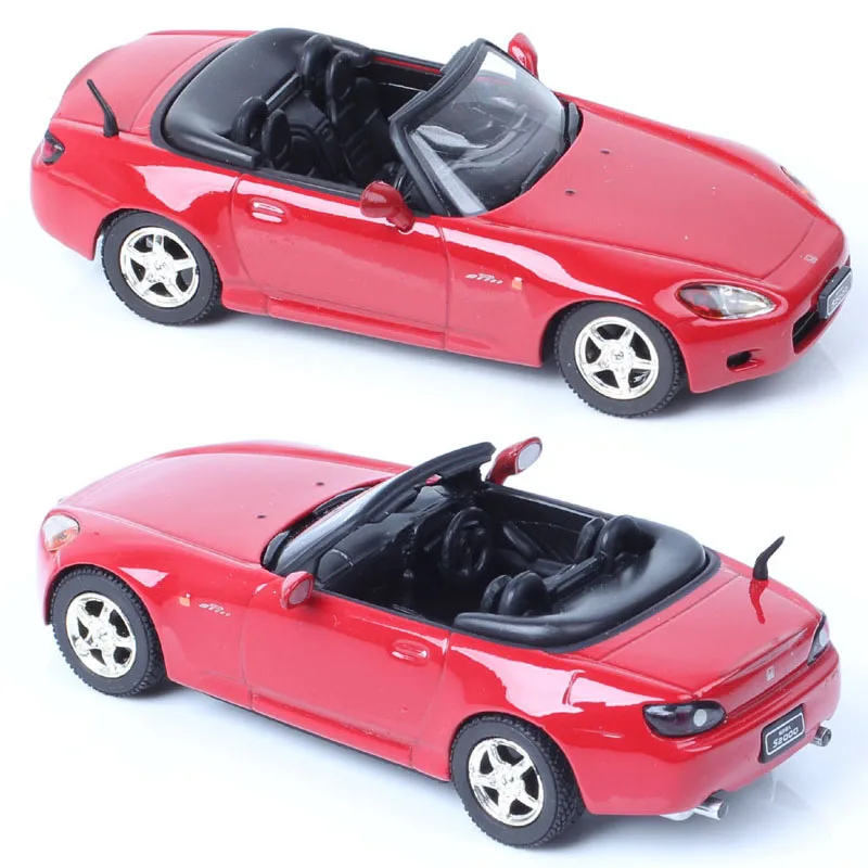 No Box ! 1/43 Scale Maxi Car Honda S2000 Convertible Diecasts & Toy Vehicles Model Sports Cars Toy Souvenir Gold Childrens