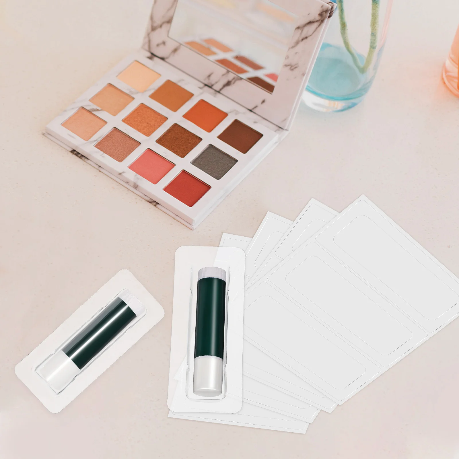 40 قطعة حامل بلسم الشفاه شفافة واضحة قبة لأحمر الشفاه المال النقدية العناصر الصغيرة التخزين المنظم مقاومة للارتداء و #1