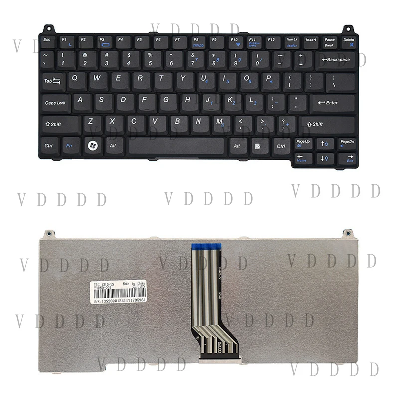 Teclado Inglês para Notebook Dell Vostro 1310 1320 M1510 1520 M1310 V1510 PP36S
