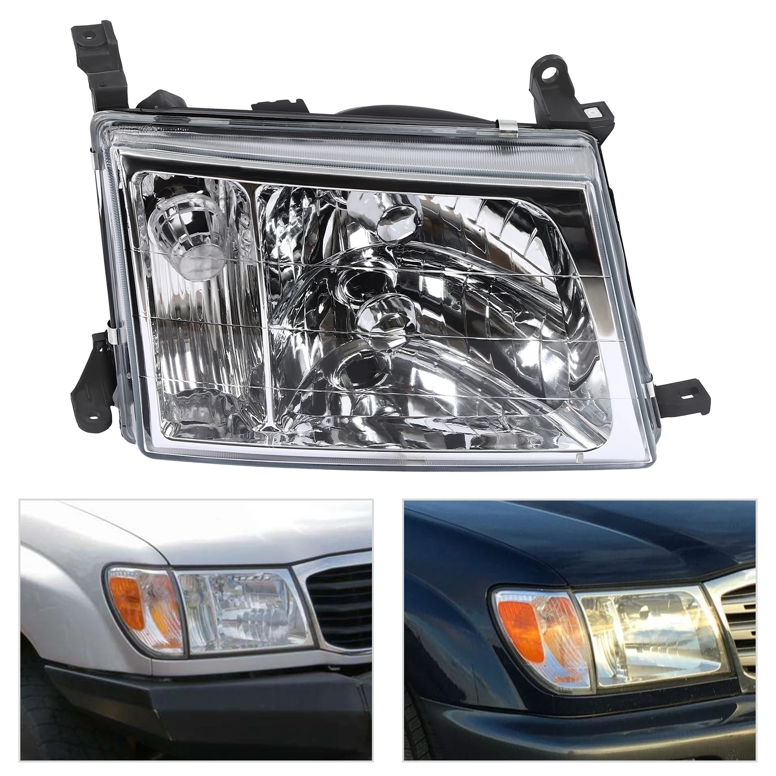 

HeadLight Fit For 1998-2005 TOYOTA Land Cruiser FJ100 HZJ105 Front Lamp RIGHT RH