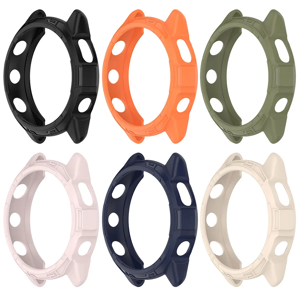 TPU Case Shockproof Protective Case Cover Anti-scratch Protector Case Shell for Garmin Forerunner 265/Garmin Forerunner 265S