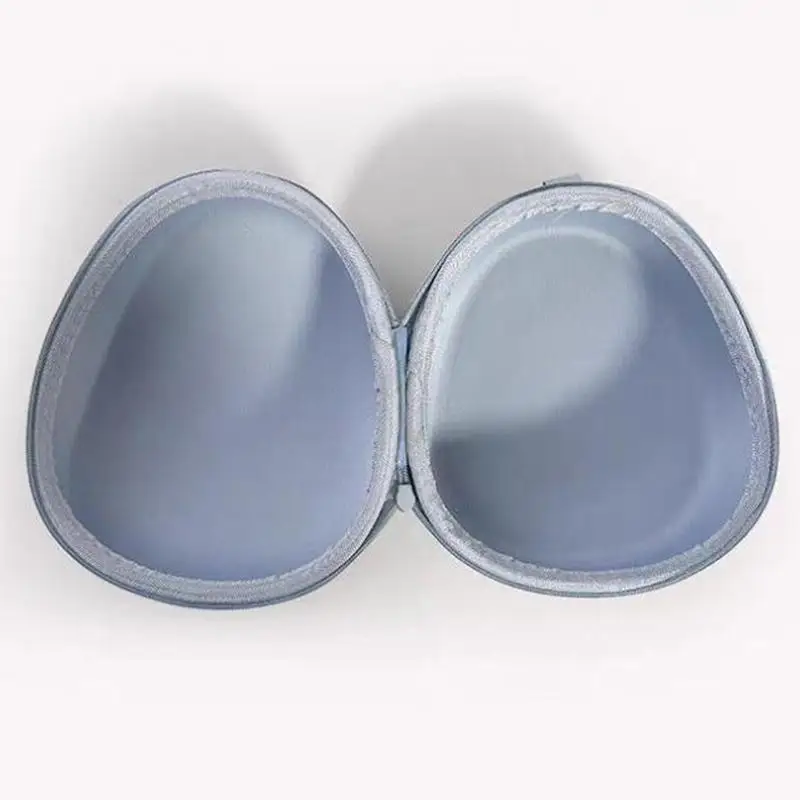 New EVA U Type Neck Pillow Storage Case Portable Hard Storage Bag Noon Break Zipper Memory Foam Pillow Box Travel