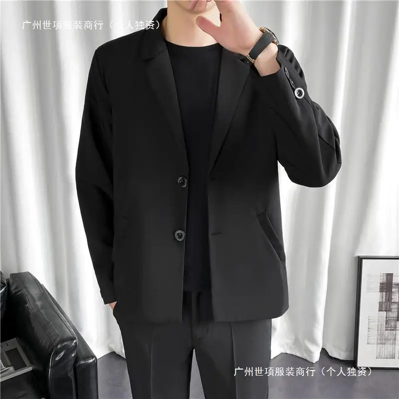 S824 autumn large size suit groom best man suit casual loose jacket