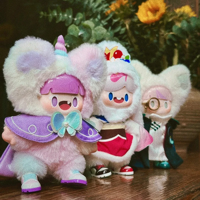 

Super Vitality Factory Doudou Biscuit Fashion Show Plush Blind Box Doll Toy Trendy Collectible Figure Mystery Packaging