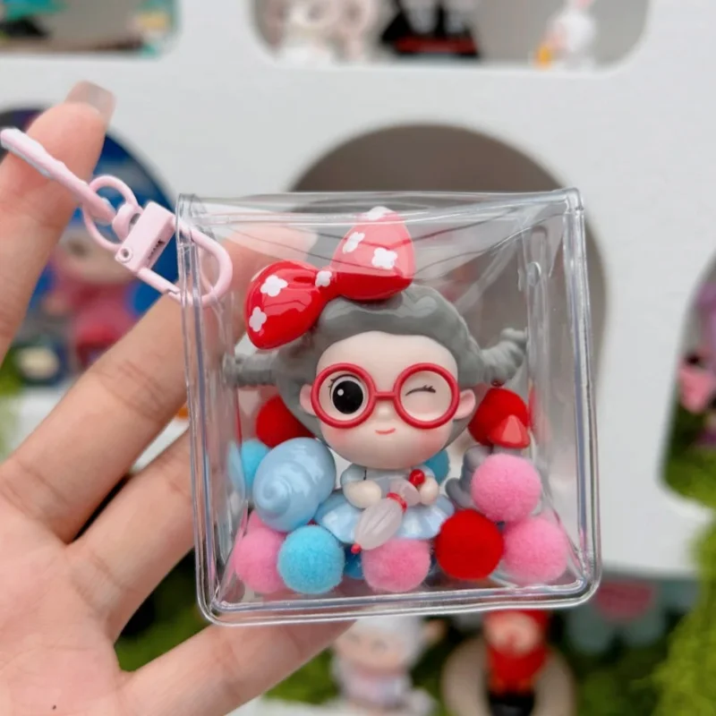 حقيقي Q.Kid هل الخاصة بك لطيف Imp سلسلة صندوق أعمى Kawaii اللعب سطح المكتب الديكور التماثيل اليدوية علاج لطيف دمية مفاجأة الهدايا