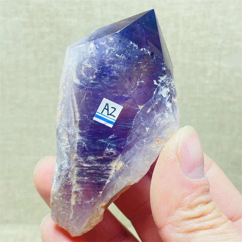 

Natural Amethyst Obelisk Energy Wand Point Crystal For Healing Home Feng Shui Ornaments