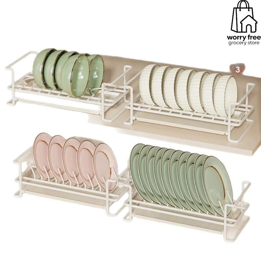 

Кухонная подставка-сушилка для посуды из нержавеющей стали, органайзер для хранения у раковины