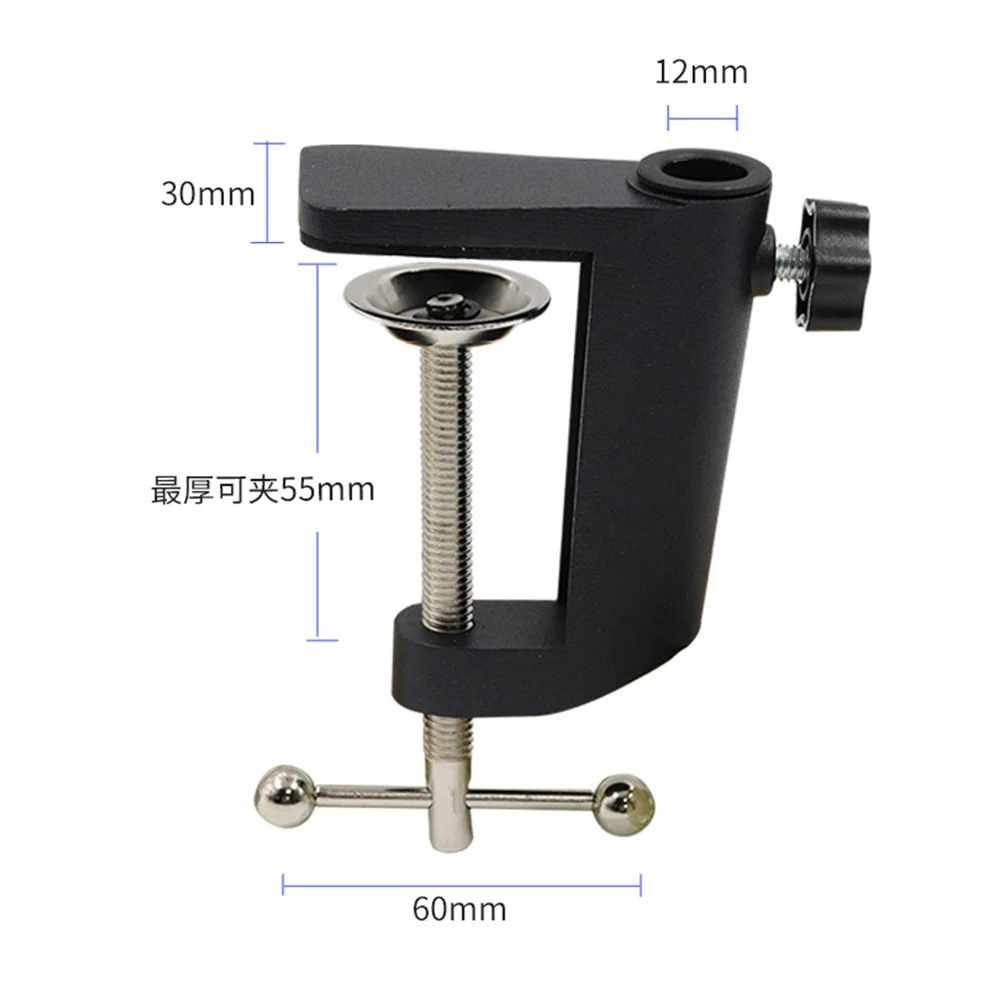 Aluminum Alloy Bracket Clamp Accessories DIY Fixed Metal Clip Fittings With M8 Screw For Adjust Horizontal Deck Rails Stair