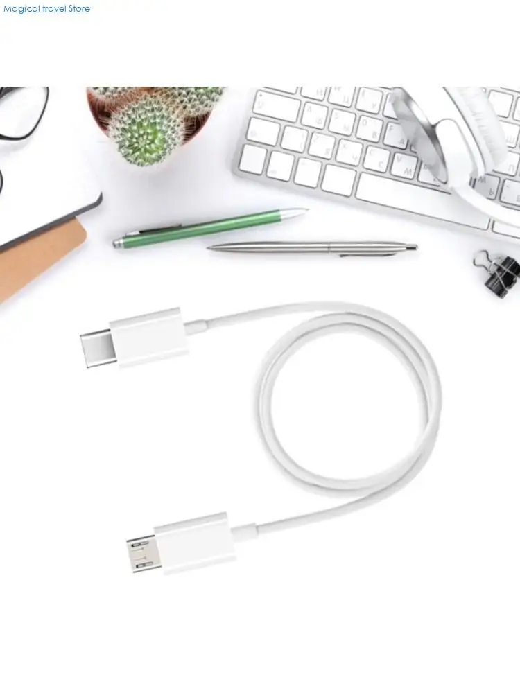 N2UB USB Type C Adapter To Micro USB Male Sync Micro OTG Data Transfer Cable Cord Phone Accessories