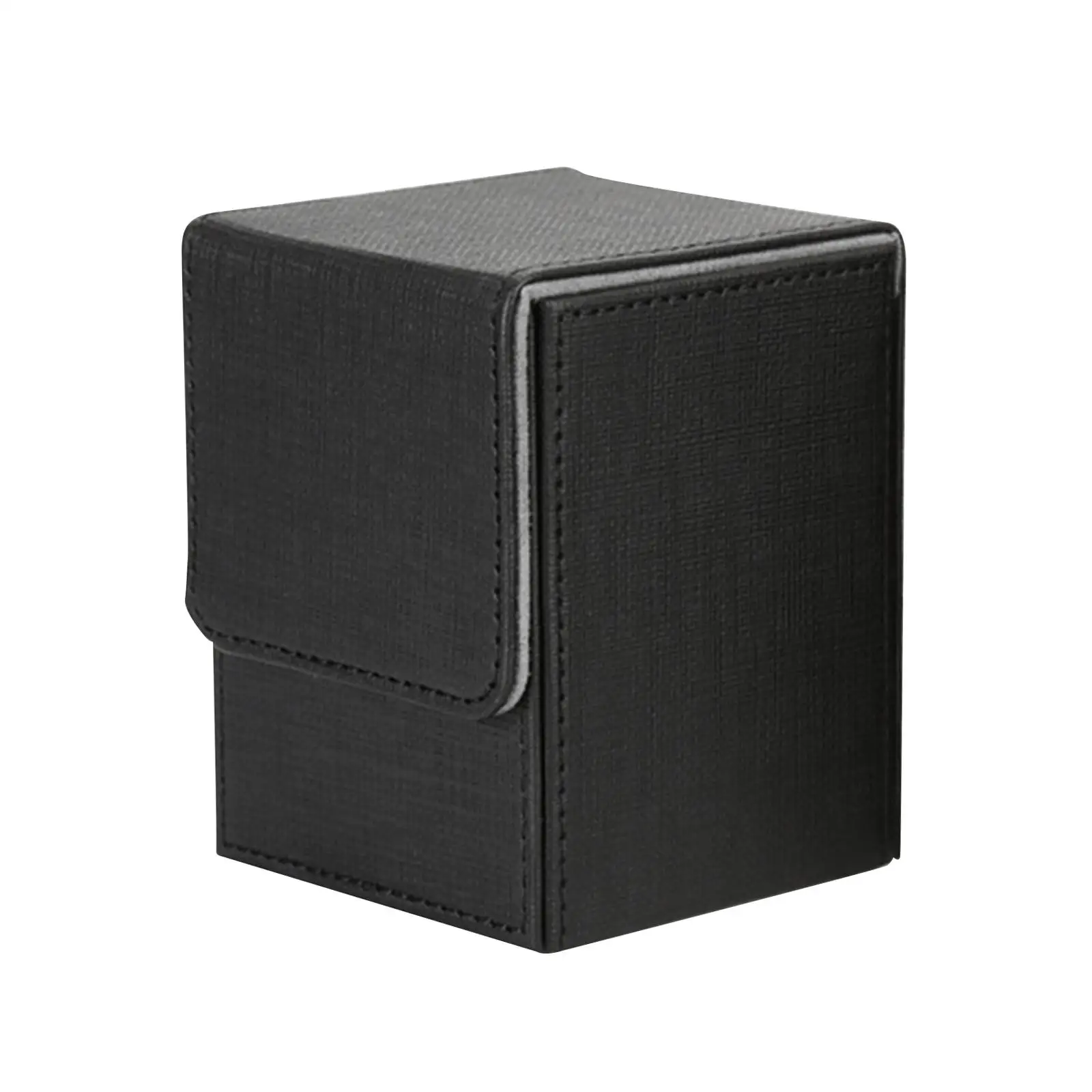 Card Deck Storage Case for Standard Size Gaming Cards PU Leather Holder for Collectible Game Protection