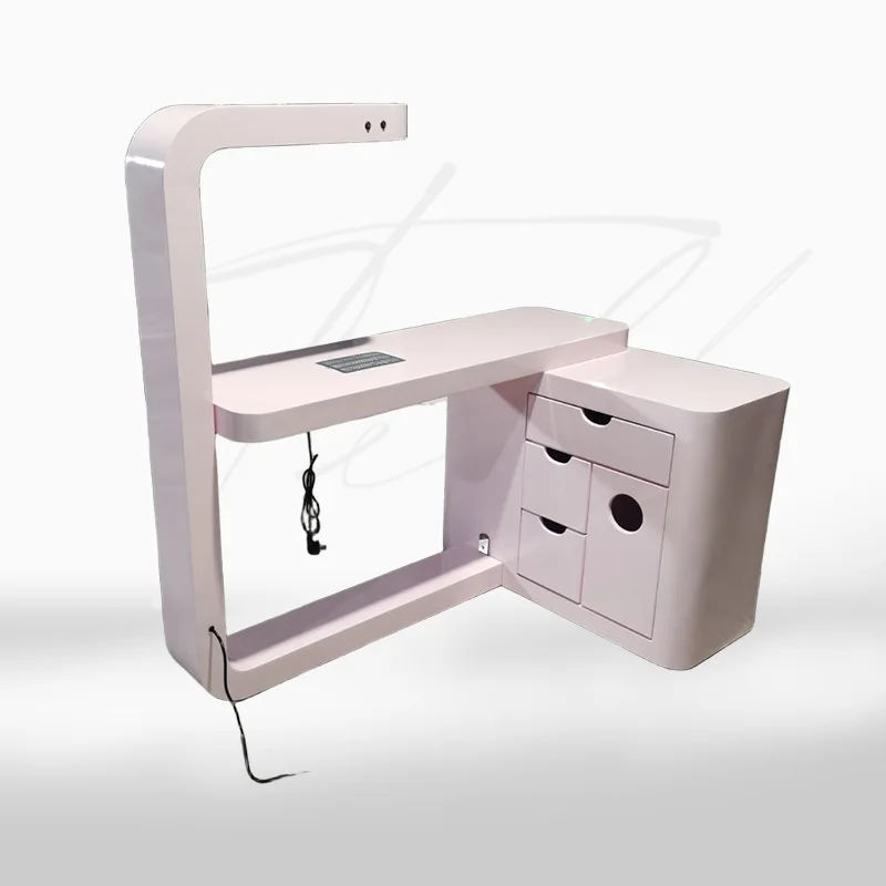 Internet celebrity manicure table chair set Nordic single double marble makeup manicure table simple manicure table