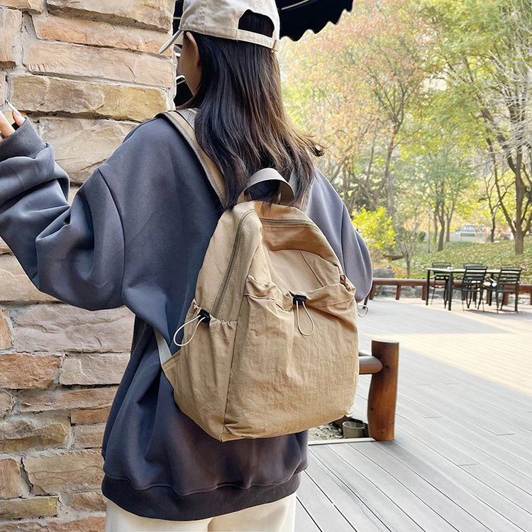 Ultra-Light Summer Outdoor Hiking Backpack Fashionable Minimalist Forest System Nylon Double Shoulder Bag for Travel And Clim...