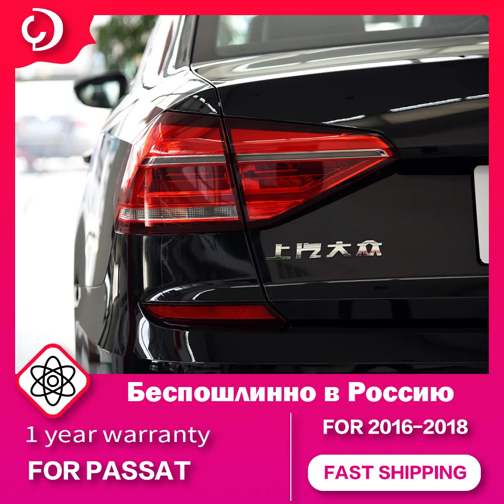 

Taillights for Passat B7 LED 2012-2016 LED DRL Tail Lamp Running Turn Signal Rear Reverse Brake Backup Lamp Fitting Accessories