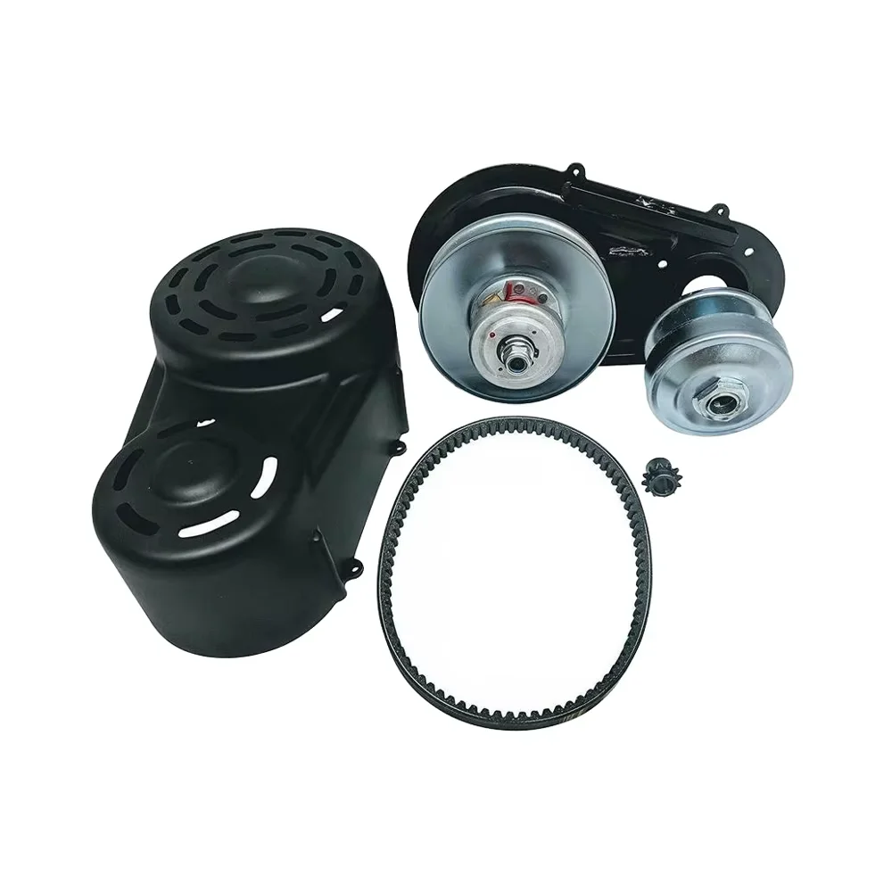 40 Series Torque Converter Kit for Go-Karts And Go-Kart Racing with Backplane Clutch Pulley Belts And Covers Included