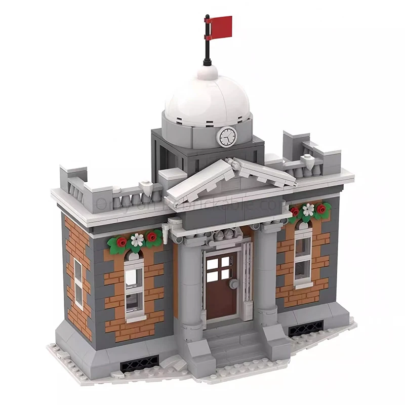 ブリックリンク アイデアーズ シティハウス クリスマス ウィンター バンガロー ヴィレッジ セット アイスクリームショップ ピッツェリア MOC クリエイティブ ビルディングブロック おもちゃ ギフト