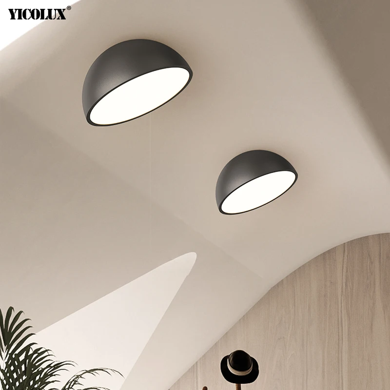 Simple Dimming Round New Modern LED Ceiling Lights Lighting Living Study Room Bedroom Corridor Aisle Flats Stairs Indoor Lamps