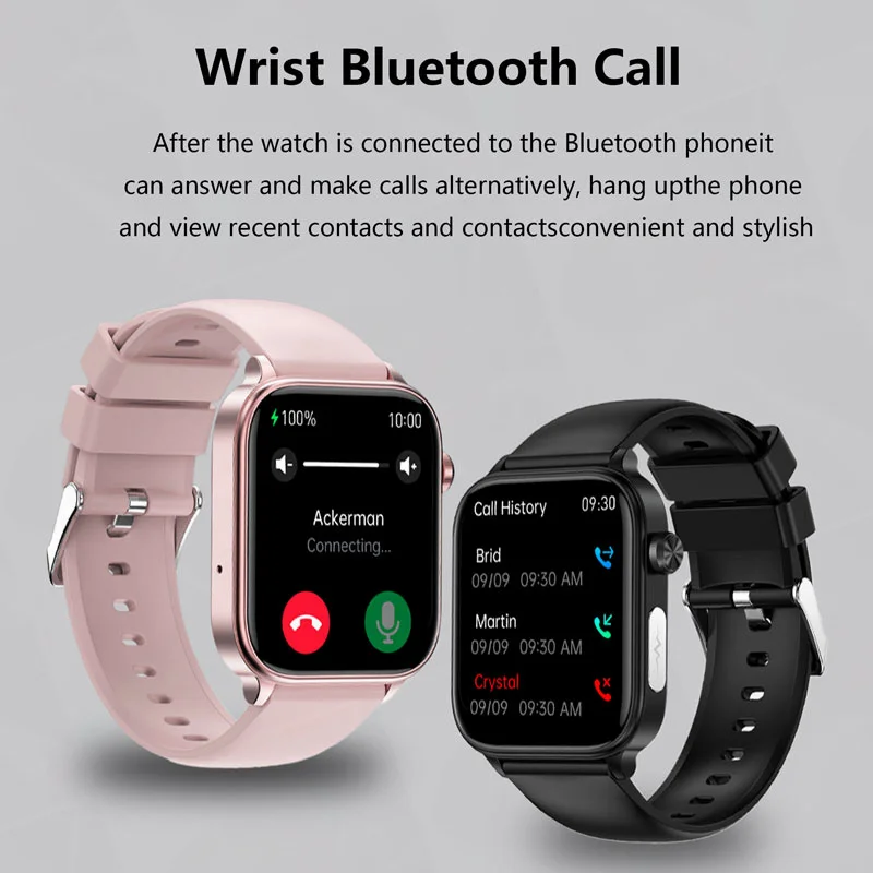 2024 neue medizinische Qualität Smartwatch Frauen Blutzucker Lipid Uhren ai diagnostische Gesundheit Tracker Bluetooth Anruf Smartwatch Männer