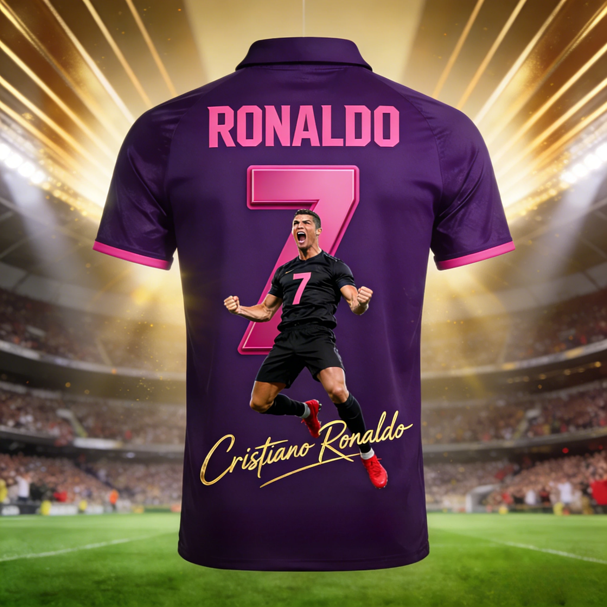2026 Hot Sale  Soccer Jersey Dynamic Celebration Graphi Premium Collector's Apparel for Fans of The Iconic Forward