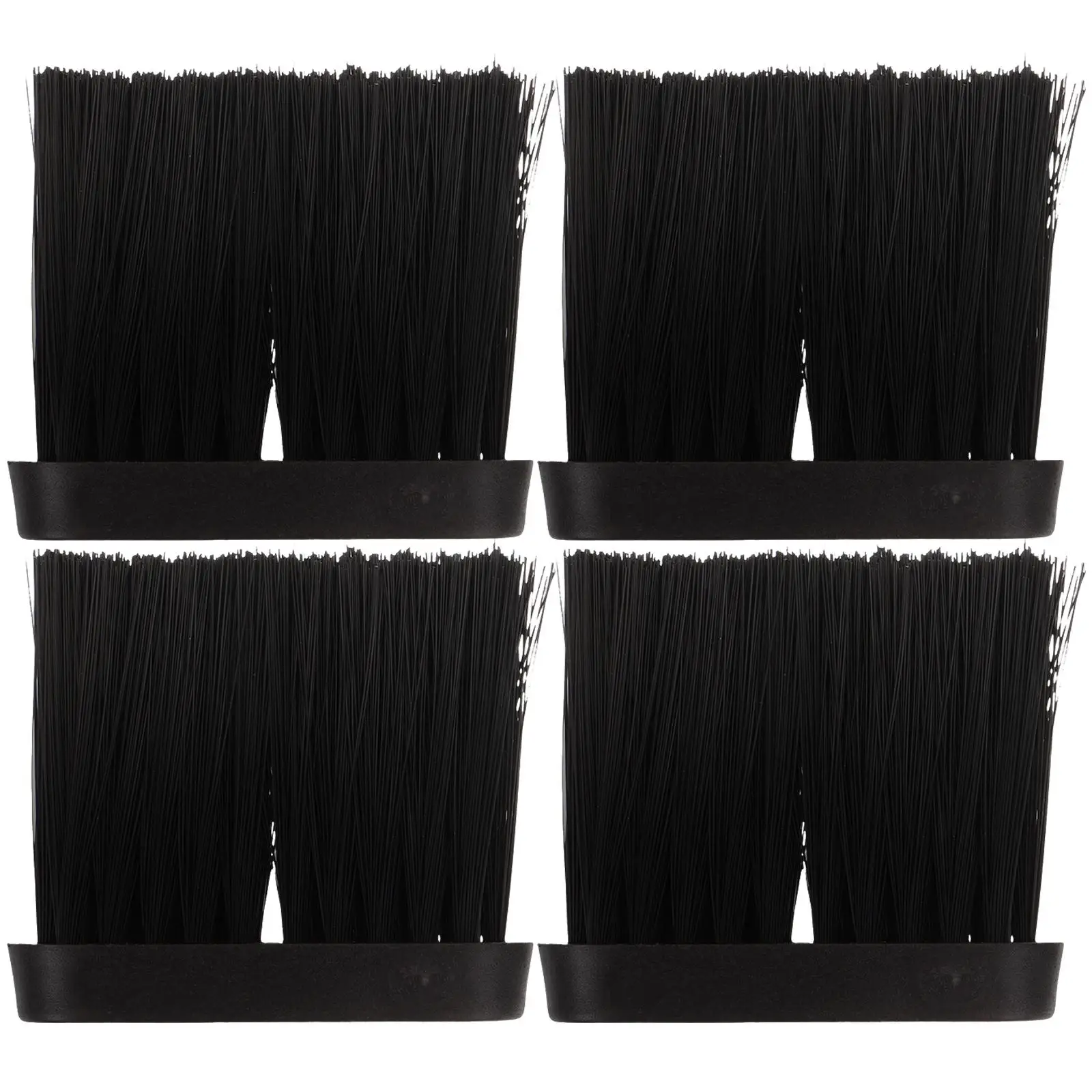 4 Pcs Fireplace Cleaning Brush Accessory Parts for Kitchen Mantel Plastic Broom