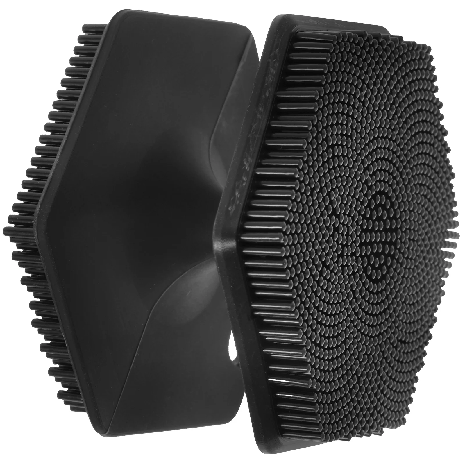 Brosse à récurer le visage en silicone, nettoyage du visage, double face, nettoyeur de points noirs, expectorateur