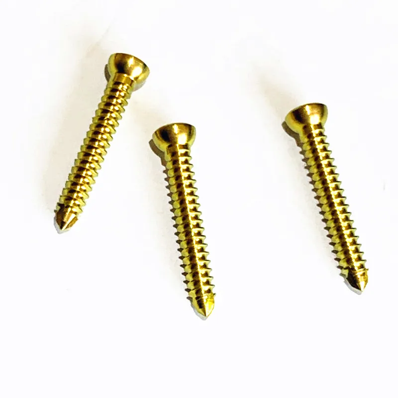 2.4mm Titanium Star Drive Self-tapping Cortical Screw Veterinary Pets Mascotas Orthopedic Surgical Implant Instruments