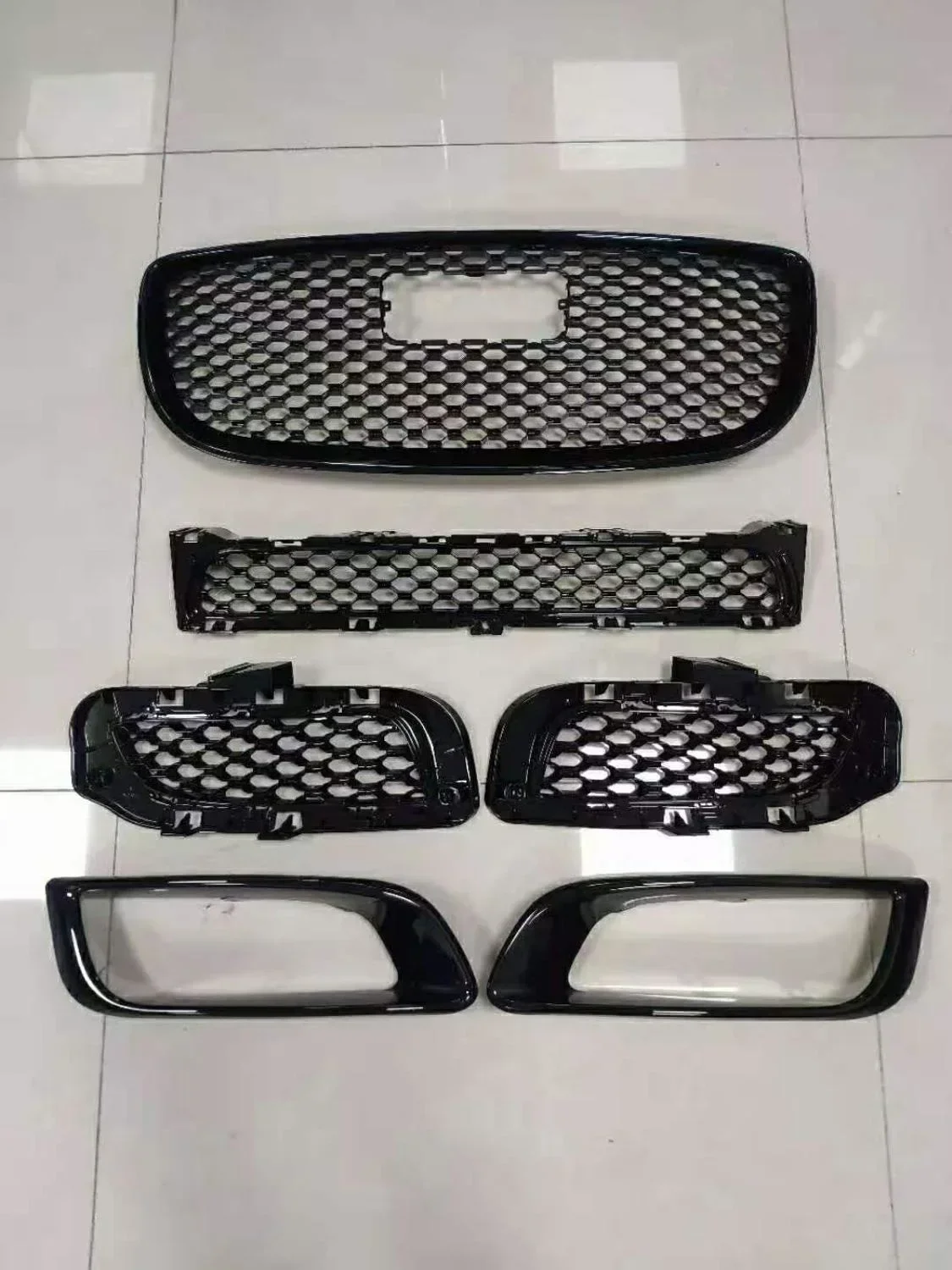 

Front Bumper Grill Grille Cover Strips for Jaguar Series