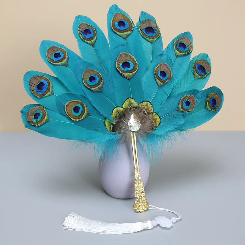 

Вееры с павлиньими перьями, пушистые танцевальные складные ручные веера, различные стили, реквизит для вечеринок, реквизит для сценического шоу