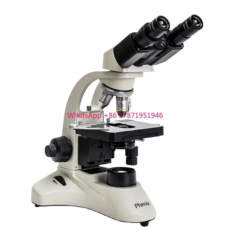 PH50 40X-1600X Portable Students School Interactive Laboratory Light Mikroskop Binocular Biological Microscopes