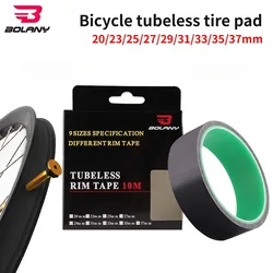 BOLANY Tubeless mtb rim tape 20 23 25 27 29 31 33 35 37mm PET Mountain Bike Tubeless Rim Tape Rim Strip vacuum sealing tape