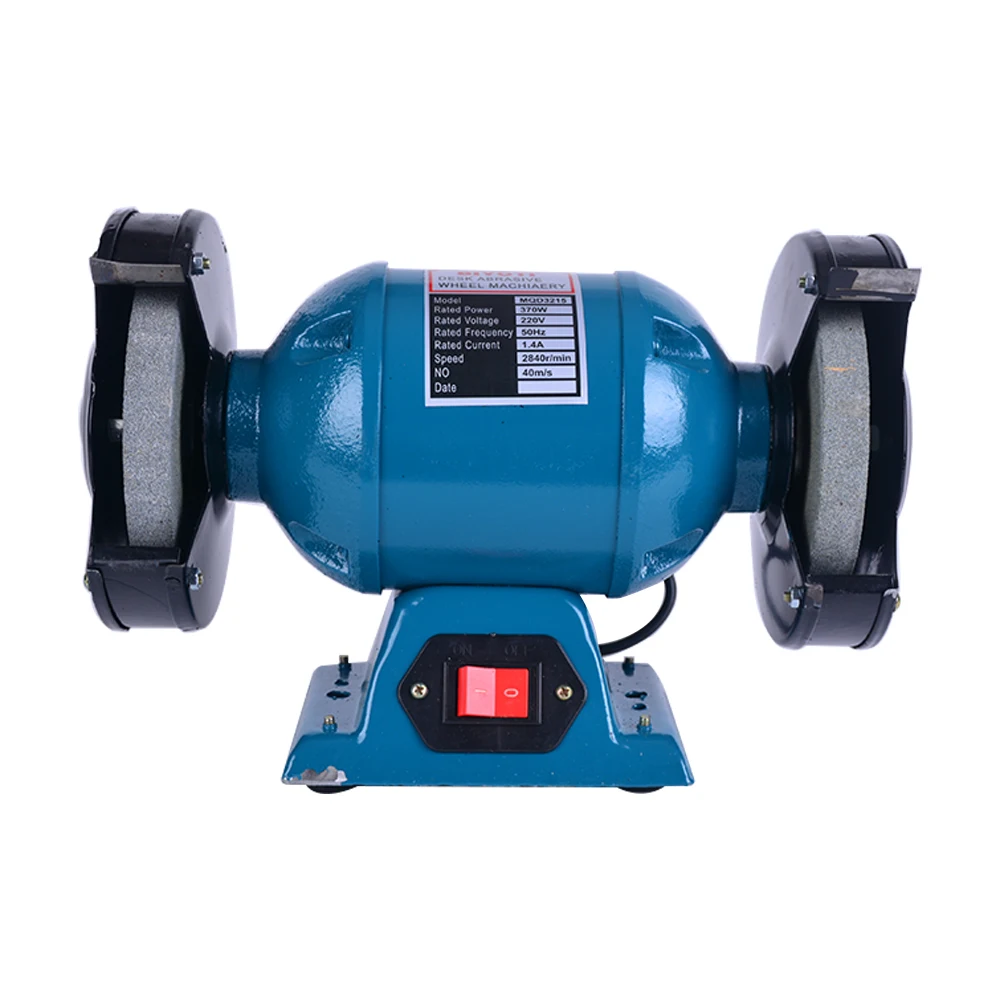 

# Лидер продаж на складе, настольный шлифовальный инструмент, малошумная настольная шлифовальная машина 150 мм, двойная головка, полностью медная настольная шлифовальная машина