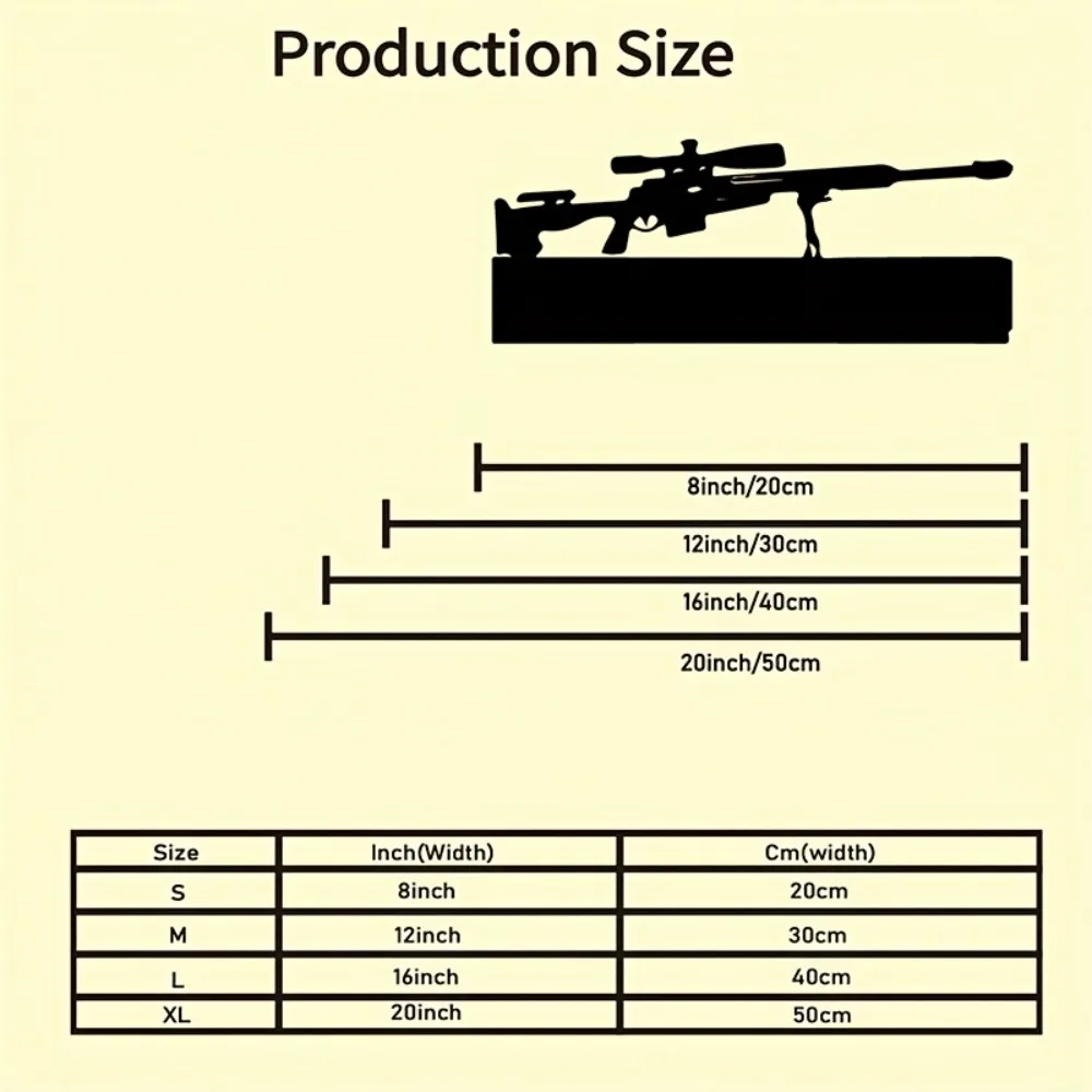 CIFBUY Sniper Rifle Metal Wall Art Iron Sculpture Mural Plaque For Man Cave Garage Home Decor